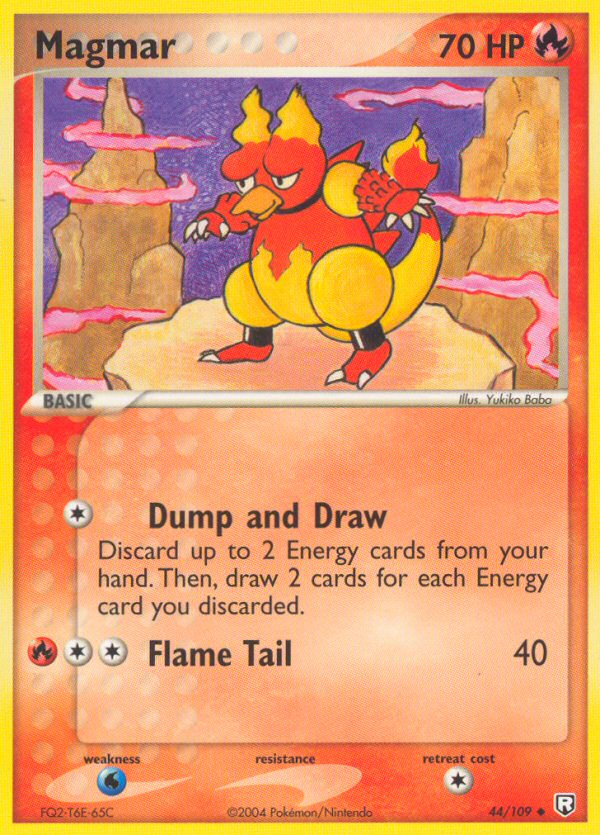 Team Rocket Returns Magmar #44/109